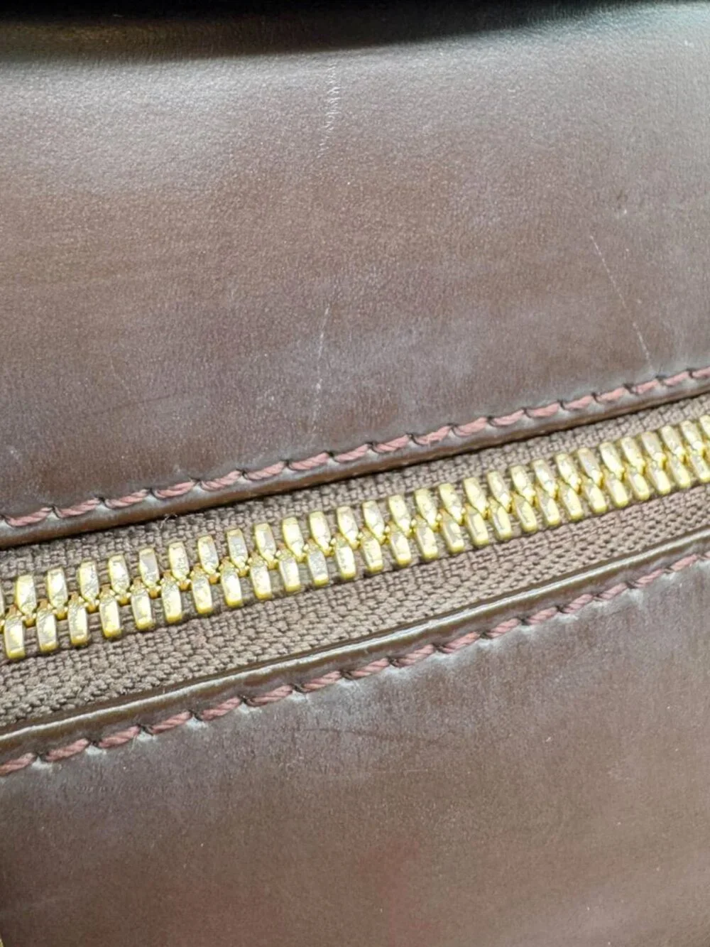 Louis Vuitton  Damier Sarria Horizontal Satchel Bag Brown